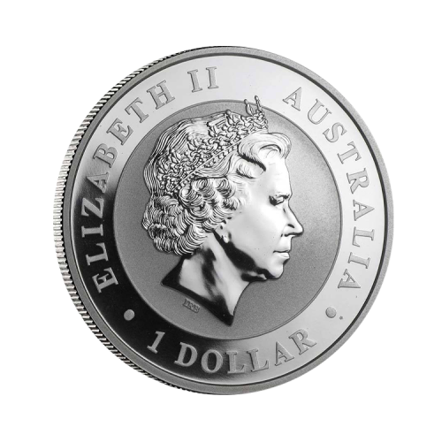 Thumbnail 1 oz Koala Zilveren Munt 2012 achterkant