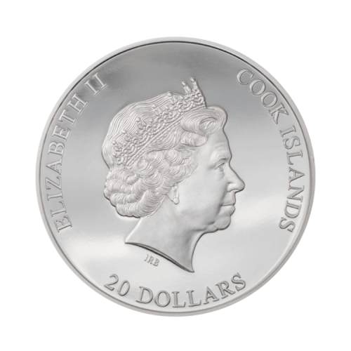Thumbnail 3 troy ounce zilveren munt gebroken lichaam proof 2022 achterkant