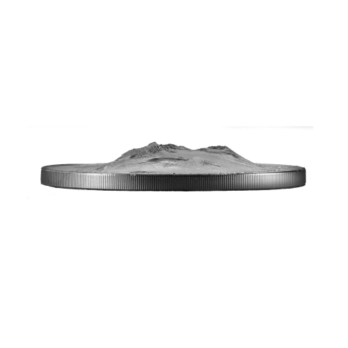 Thumbnail 5 troy ounce zilveren munt Mount Vinson 2022 perspectief 2