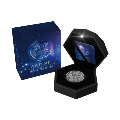 Thumbnail 2 oz Mythische figuren Plata 2022 angle 2