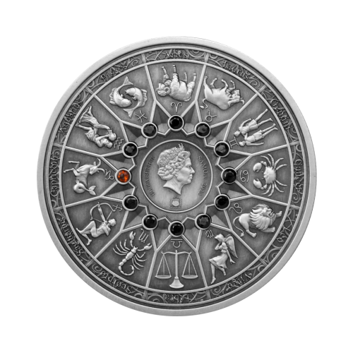 Thumbnail 2 oz Mythische figuren Silver Coin 2022 back