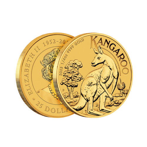 Thumbnail 1/4oz gold Kangaroo coin