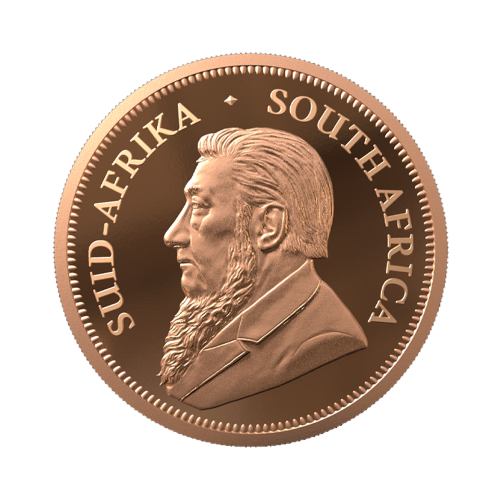 Thumbnail 1/4 oz Krugerrand Proof Gold Coin 2023 back