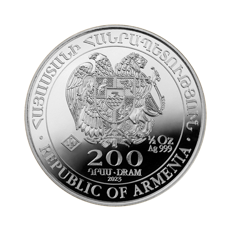 1/2 oz Noah's Ark d'Argent back