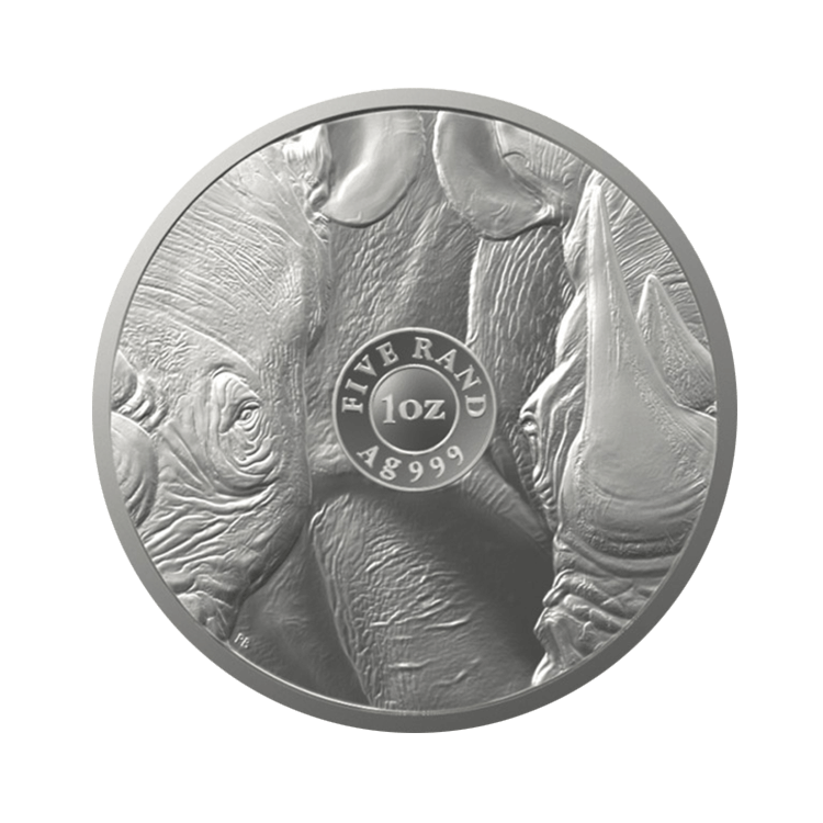 1 oz South African Mint Silbermünze 2022 back