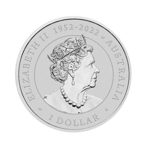 Thumbnail 1 oz Koala Zilveren Munt 2023 achterkant