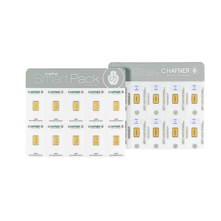10g C. Hafner Goudbaar Smartpack perspectief 1