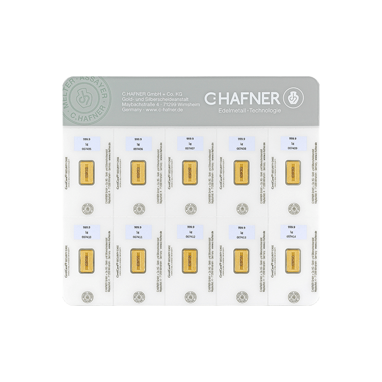 20g C. Hafner Goudbaar Smartpack achterkant