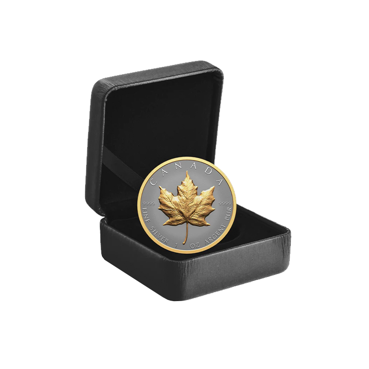 1 oz Maple Leaf d'Argent 2023 angle 2