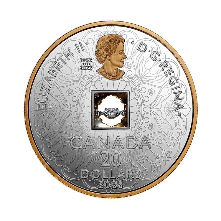 20g Royal Canadian Mint Zilveren Munt 2023 achterkant