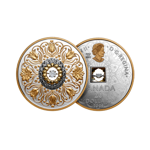 Thumbnail 20g Royal Canadian Mint Zilveren Munt 2023 perspectief 1