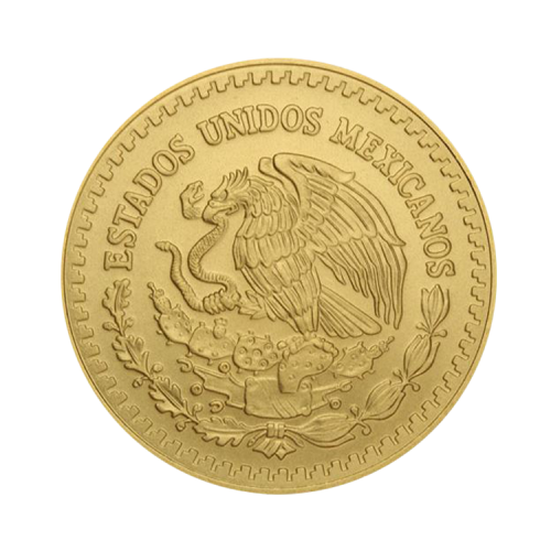 Thumbnail 1/2 oz Banco de Mexico Oro back