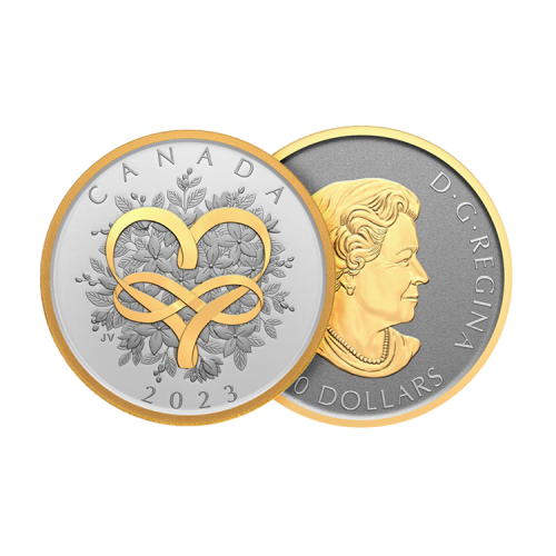 Thumbnail 1 oz Royal Canadian Mint Silbermünze 2023 angle 1