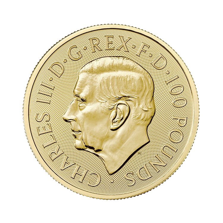 1 oz Royal Mint Gold Coin 2023 back