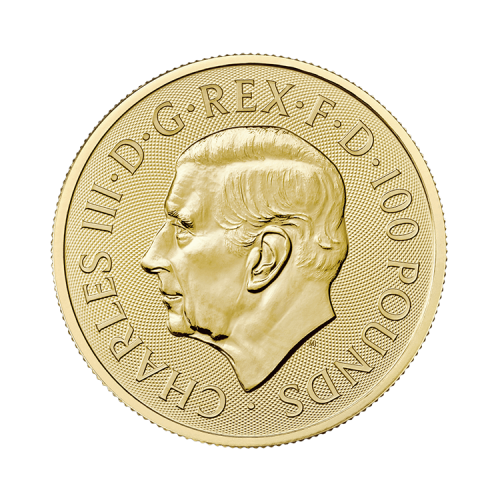Thumbnail 1 oz Royal Mint Gold Coin 2023 back