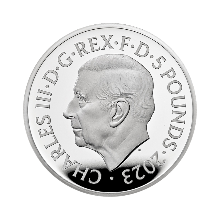 2 oz Royal Mint Zilveren Munt 2023 achterkant