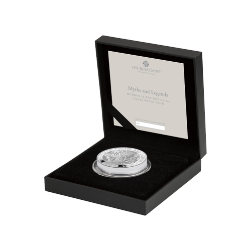 Thumbnail 2 oz Royal Mint Zilveren Munt 2023 perspectief 2