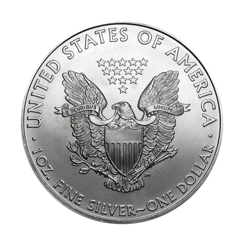 Thumbnail American Silver Eagle achterkant