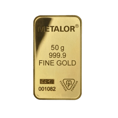 Thumbnail gold bar 50 gram