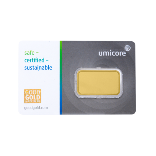 Thumbnail Umicore gold bar 10 gram reverse
