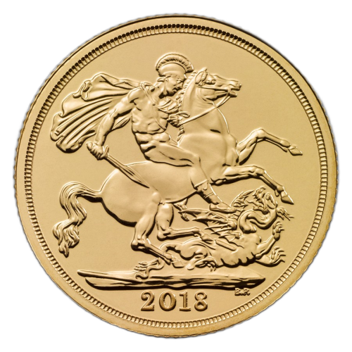 Thumbnail 30g Sovereign 2018 Oro 2018 front