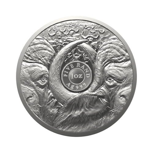 Thumbnail 1 oz South African Mint Plata 2023 back