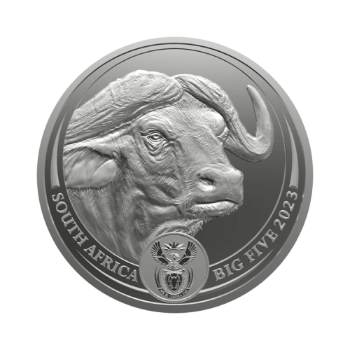 Thumbnail 1 oz South African Mint Plata 2023 front