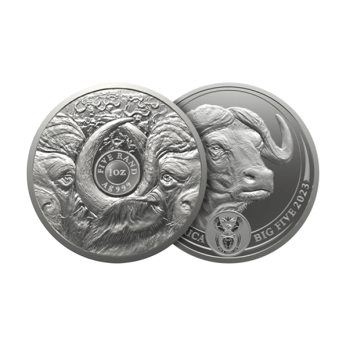 Thumbnail 1 oz South African Mint Plata 2023 angle 1