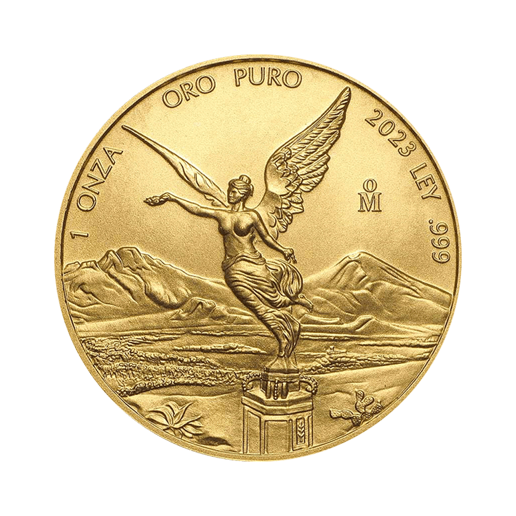 1 oz Banco de Mexico Gouden Munt 2023 voorkant