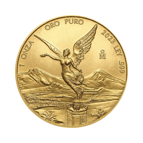 Thumbnail 1 oz Banco de Mexico Gouden Munt 2023 voorkant