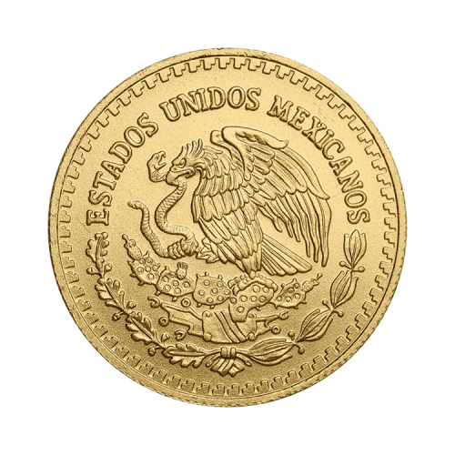 Thumbnail 1/4 oz Banco de Mexico Gouden Munt 2023 achterkant