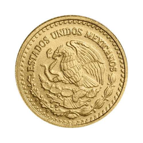 Thumbnail 1/20 oz Banco de Mexico Gouden Munt 2023 achterkant