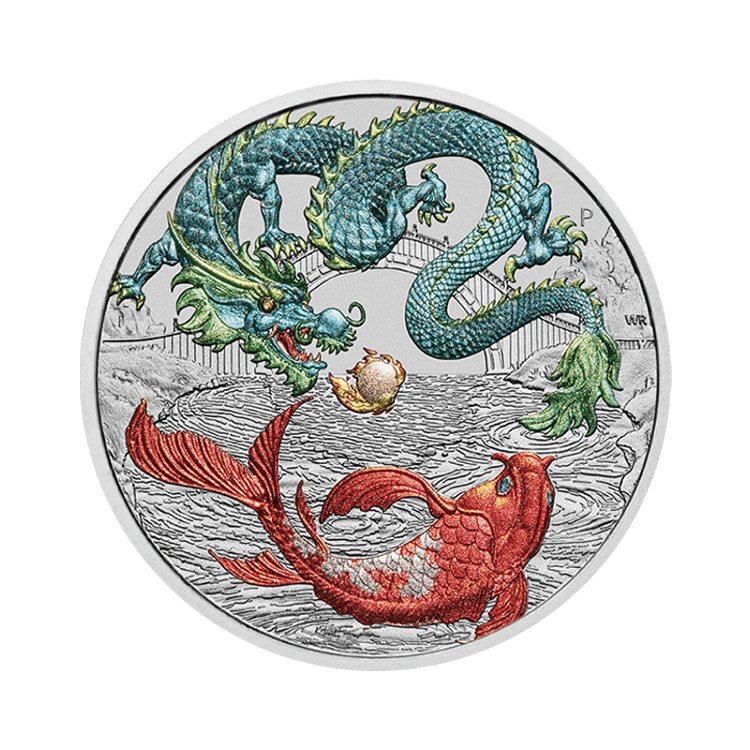 1 oz Myths and Legends Zilveren Munt 2023 voorkant