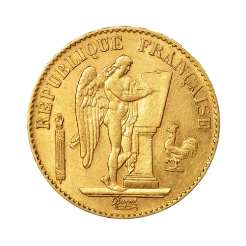 Thumbnail Gouden 20 Franc Génie - diverse jaargangen voorkant
