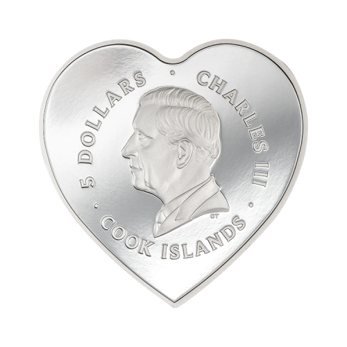 Thumbnail 20 gram zilveren munt Brilliant Love - Rozen 2024 achterkant
