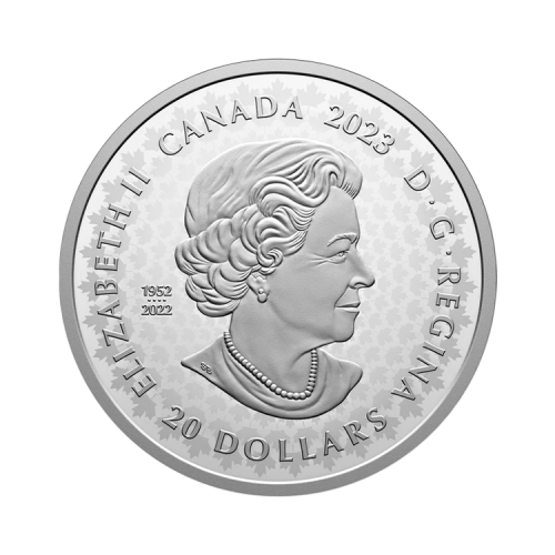 Thumbnail 1 oz Royal Canadian Mint Silbermünze 2023 back