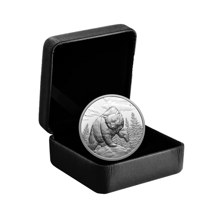 1 oz Royal Canadian Mint Silbermünze 2023 angle 2