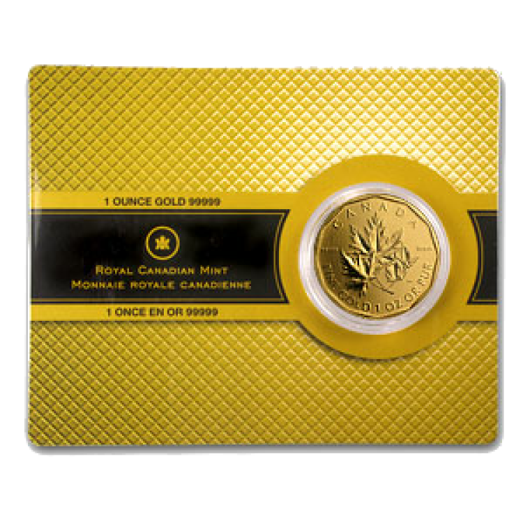 1 oz Royal Canadian Mint Gouden Munt 2008 voorkant