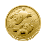 15g Panda Goldmünze front