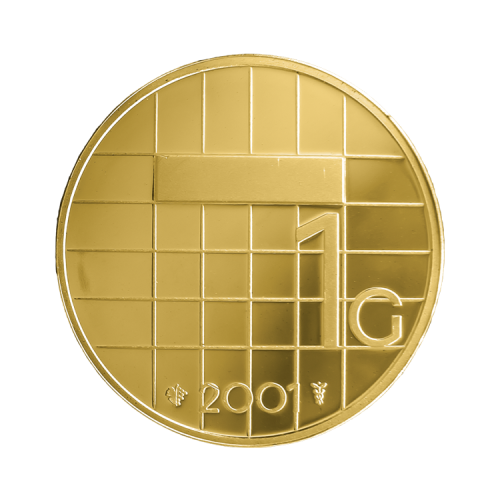 Thumbnail Koninklijke Nederlandse Munt Gouden Munt 2001 voorkant