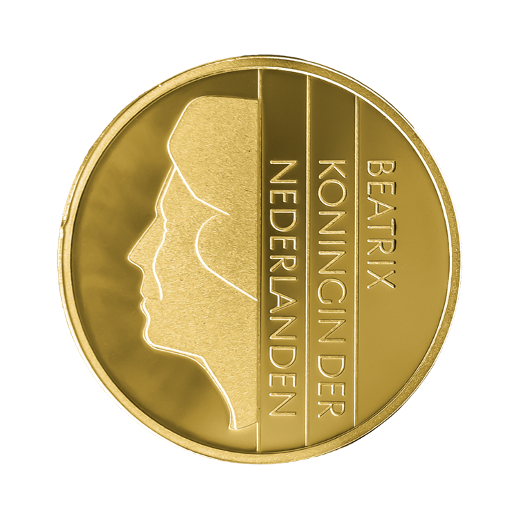 Koninklijke Nederlandse Munt Gouden Munt 2001 achterkant