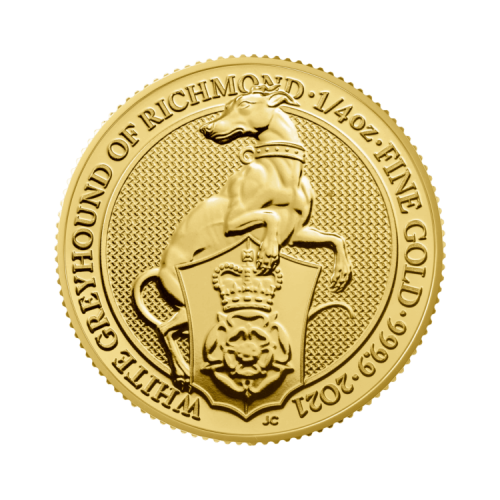 Thumbnail 1/4 oz Royal Mint Gold Coin front