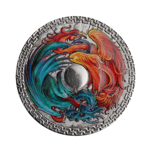 Thumbnail Tokelau Phoenix & Draak - proof 2022 front
