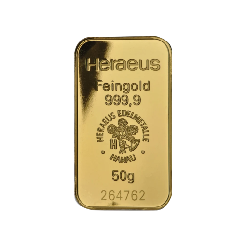 Thumbnail gold bar 50 gram