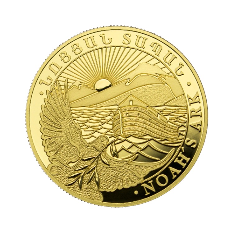 1/4 oz Geiger Goldmünze front