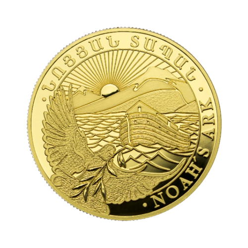 Thumbnail 1/4 oz Geiger Goldmünze front