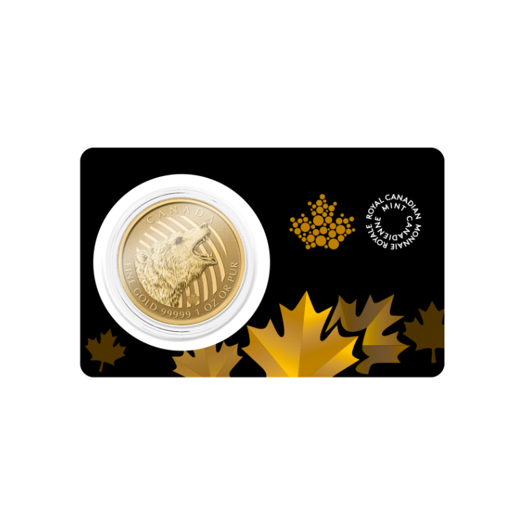1 oz Royal Canadian Mint Gouden Munt Divers voorkant