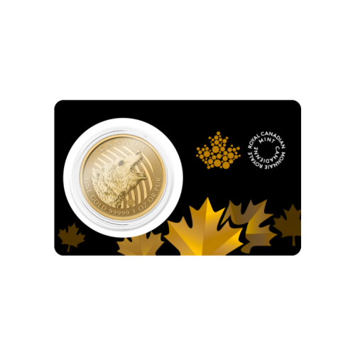 Thumbnail 1 oz Royal Canadian Mint Gouden Munt Divers voorkant