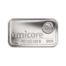 50g Umicore Silver Bar front