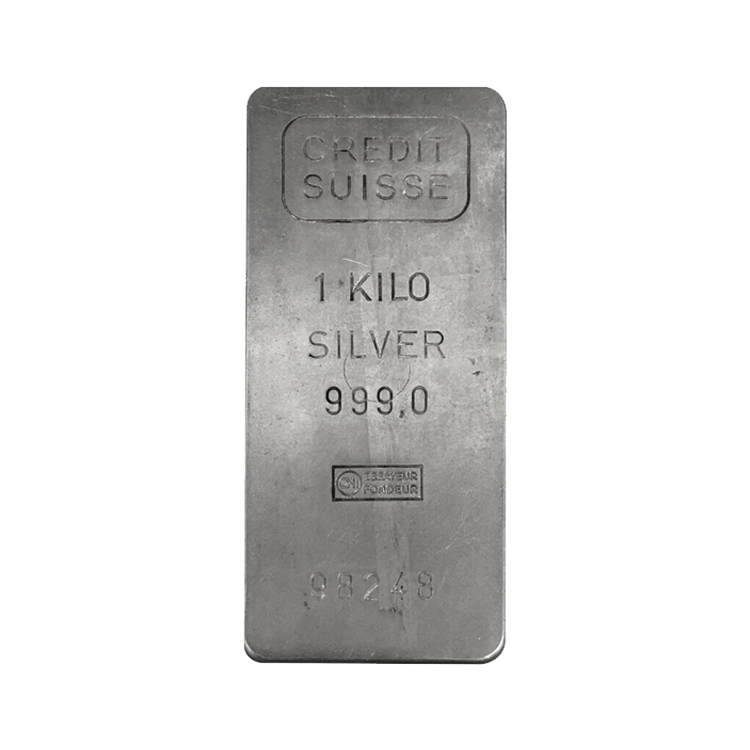 1 kilo Zilverbaar Divers voorkant